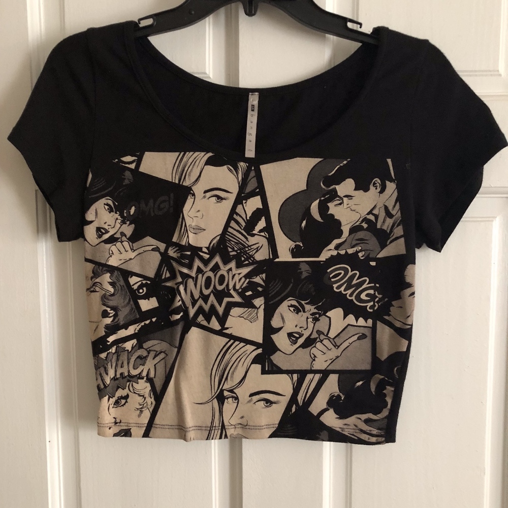 Comic Crop Top